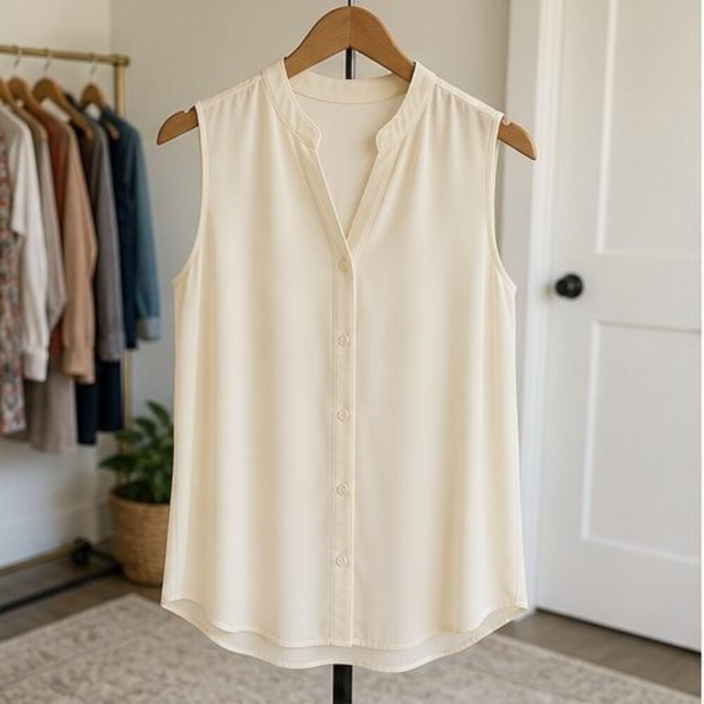 Cream Cami Blouse
